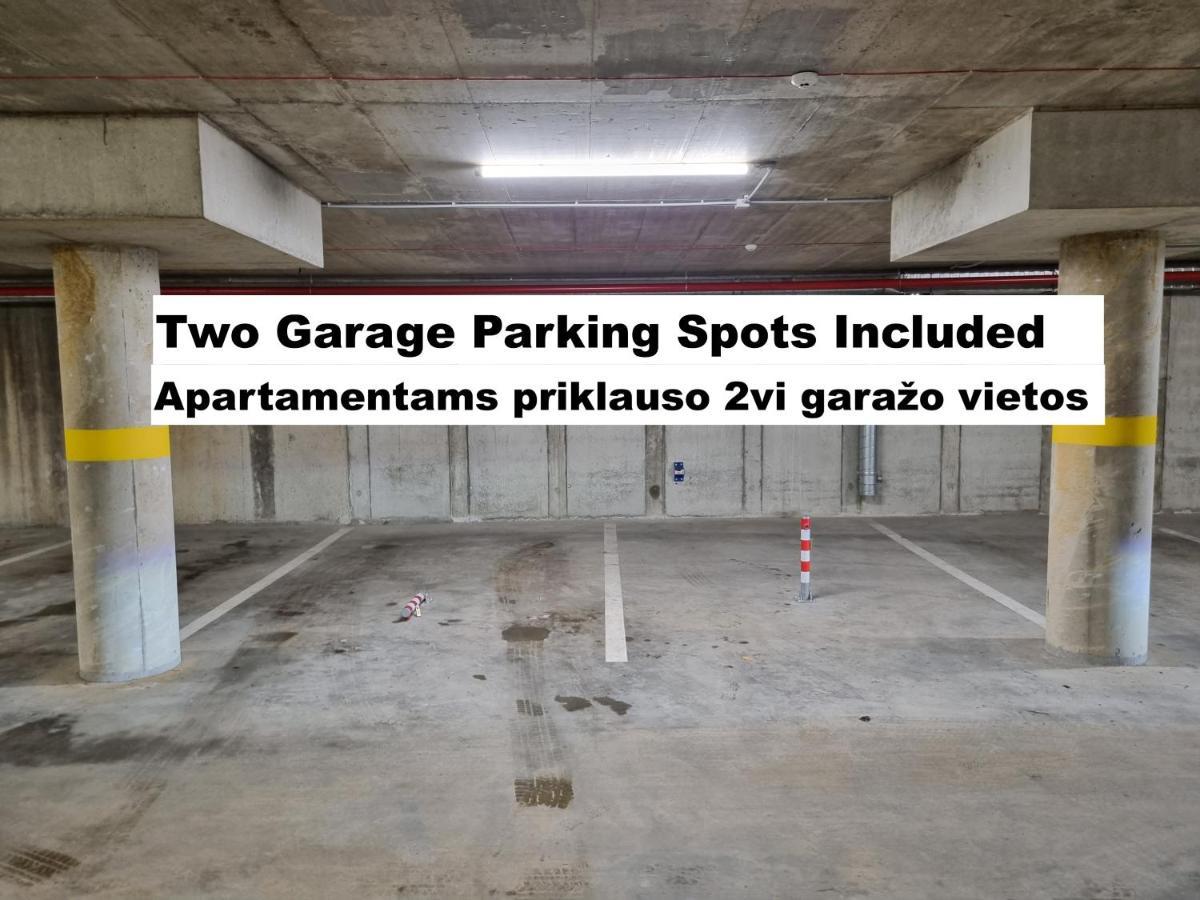 2 Bedroom Apt, 2 Garage Spots & Balconies, Self Check-In, By Cohost Druskininkai Extérieur photo