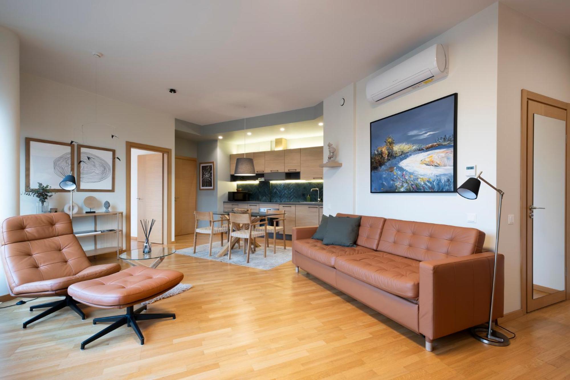 2 Bedroom Apt, 2 Garage Spots & Balconies, Self Check-In, By Cohost Druskininkai Extérieur photo