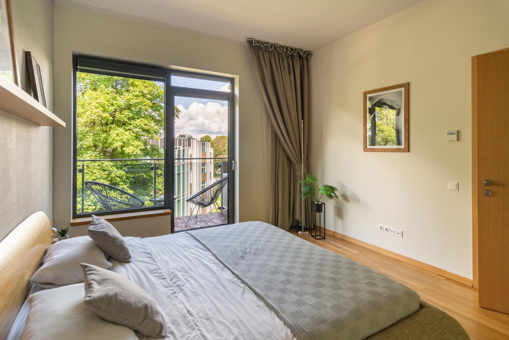 2 Bedroom Apt, 2 Garage Spots & Balconies, Self Check-In, By Cohost Druskininkai Extérieur photo