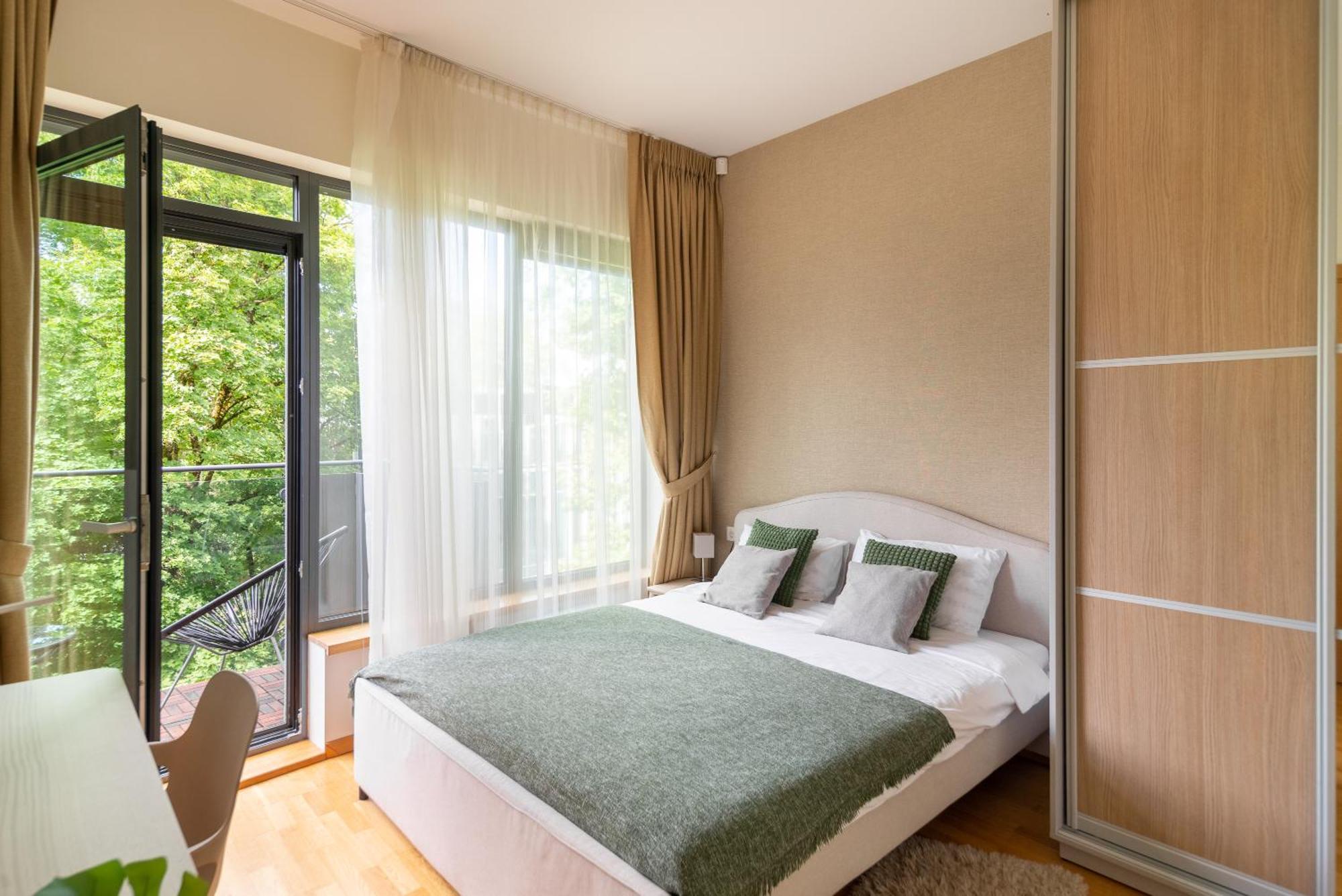 2 Bedroom Apt, 2 Garage Spots & Balconies, Self Check-In, By Cohost Druskininkai Extérieur photo