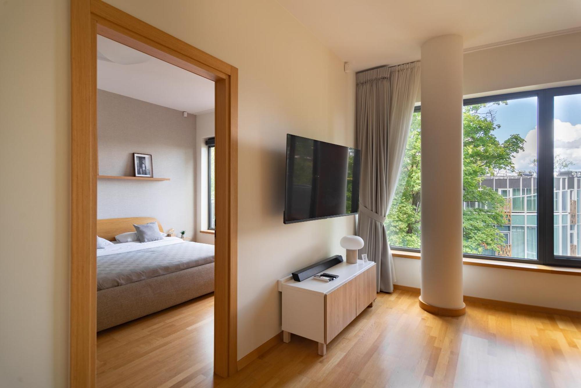 2 Bedroom Apt, 2 Garage Spots & Balconies, Self Check-In, By Cohost Druskininkai Extérieur photo